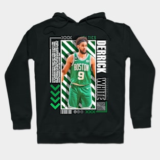 Derrick White Paper Poster Version 10 Hoodie